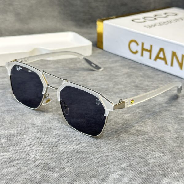 RayBan Şeffaf Siyah Cam İthal Güneş Gözlüğü V1336