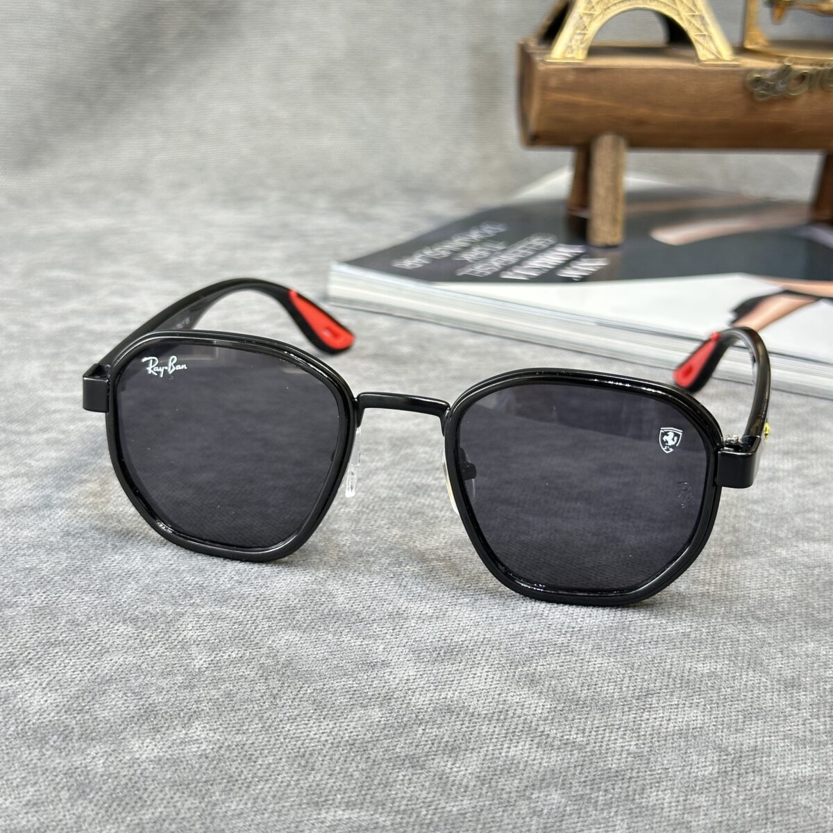 RayBan Siyah İthal Güneş Gözlüğü RB3674krmz - Görsel 1