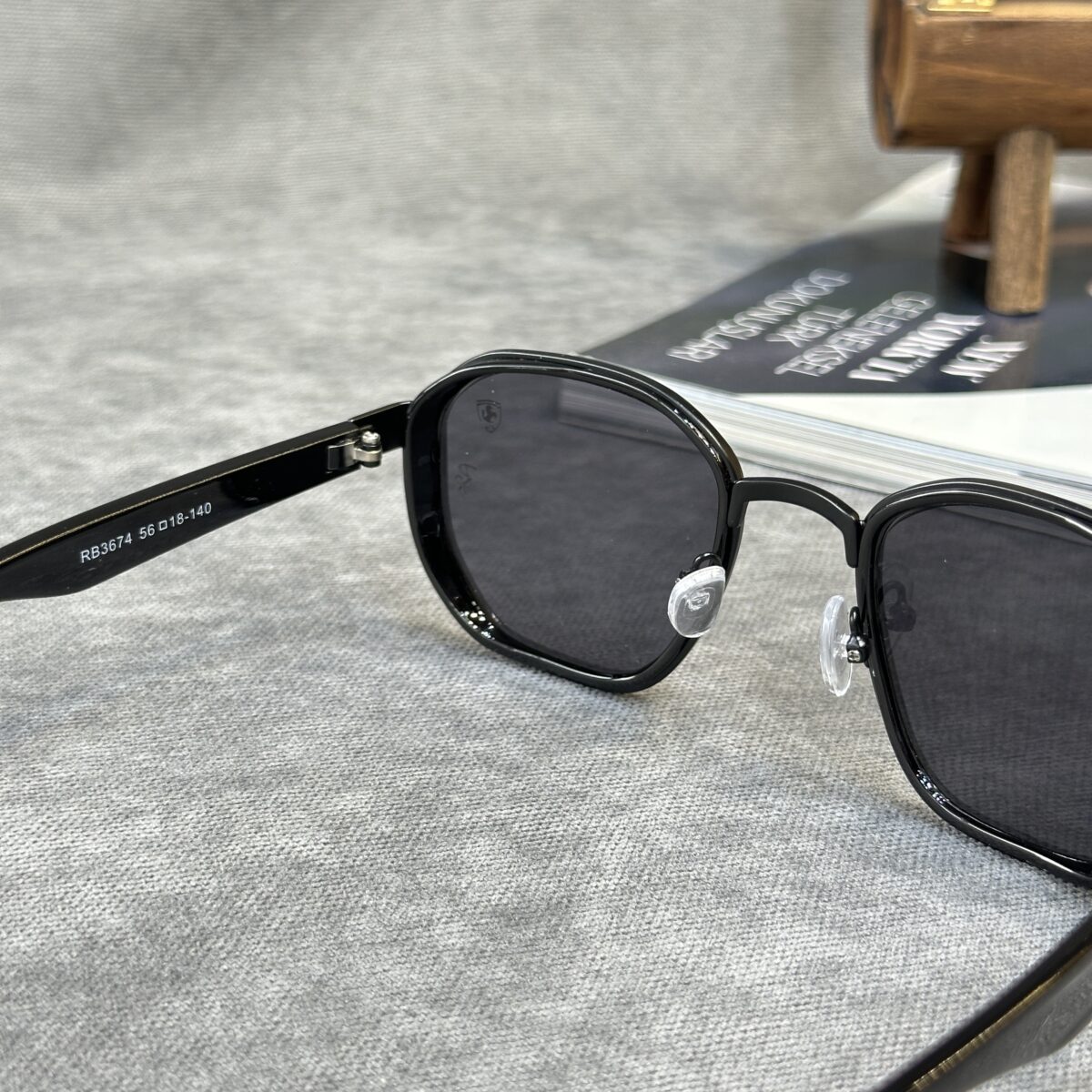 RayBan Siyah İthal Güneş Gözlüğü RB3674krmz - Görsel 3