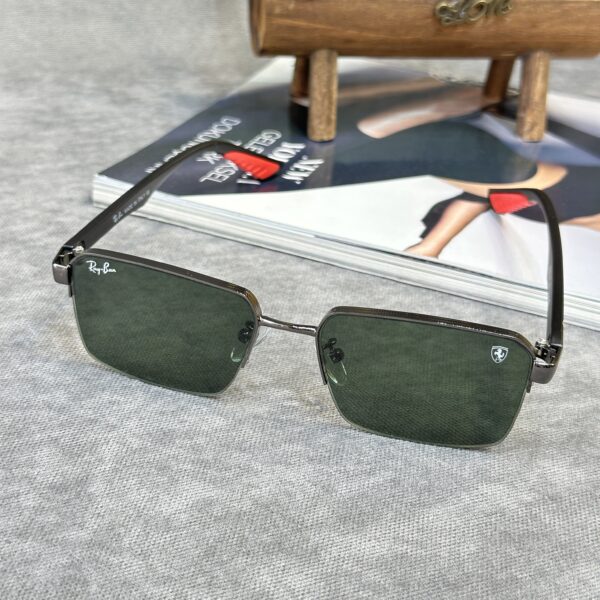 RayBan Siyah Yeşil Çerçeve İthal Güneş Gözlüğü RB0307