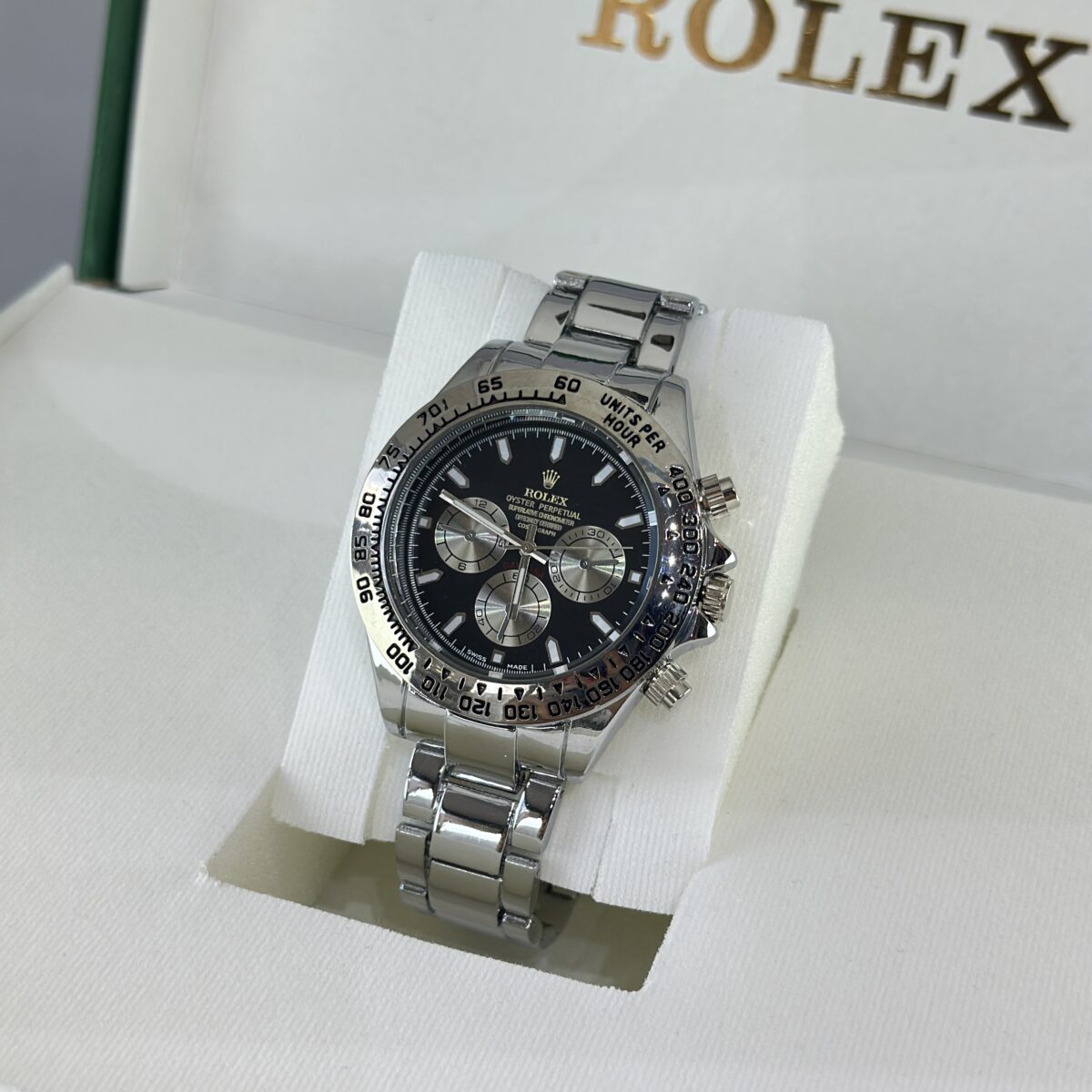Rlx Daytona Gümüş Siyah - Görsel 1