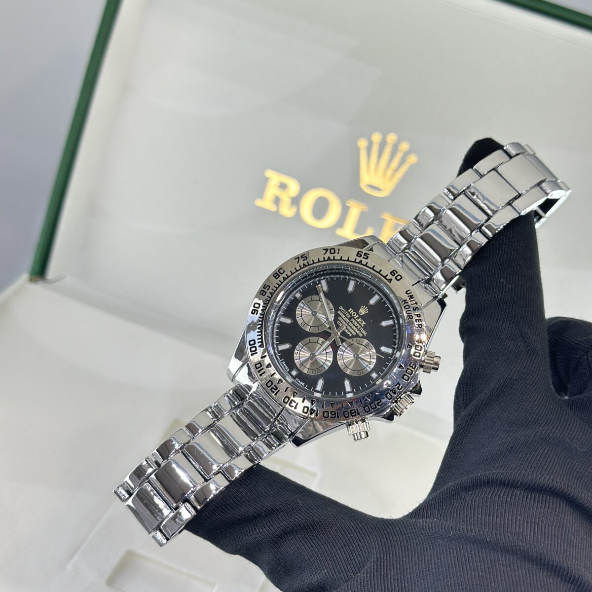 Rlx Daytona Gümüş Siyah - Görsel 3