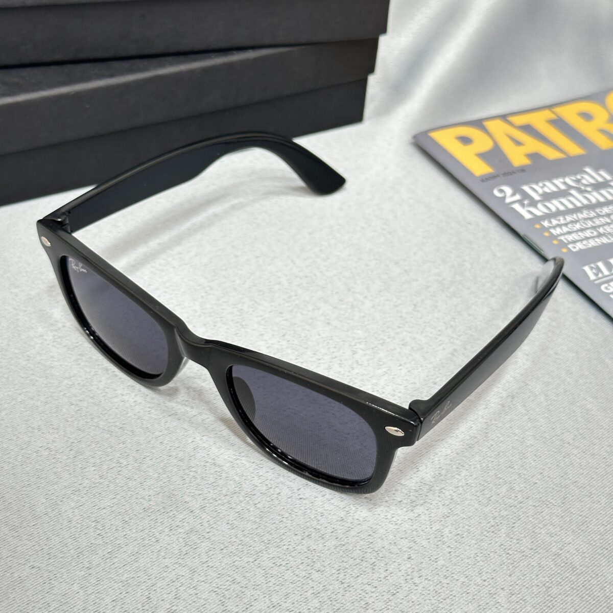 RayBan Siyah İthal Güneş Gözlüğü - Görsel 4